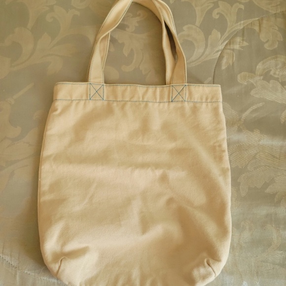 "I don't do Plastic" Organic Tote Bag - Picture 3 of 6